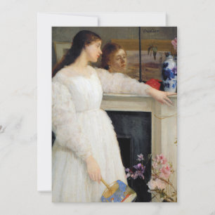 James Whistler - Symphony in White No. 2 Tack Kort