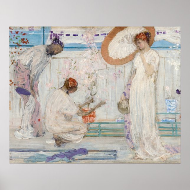 James Whistler - Vit symfoni, tre flickor Poster (Framsidan)