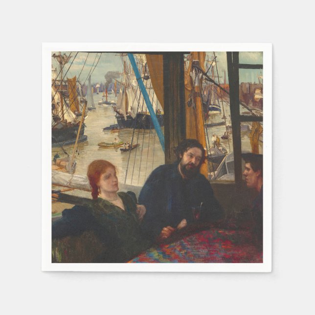 James Whistler - Wapping Pappersservett (Framsidan)