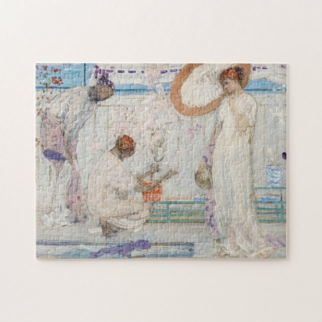 James Whistler - White Symphony, Three Girls Pussel (Horisontell)