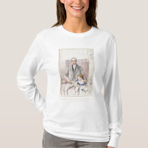 James Wyatt med hans Grandaughter Mary, äldst Chi T Shirt