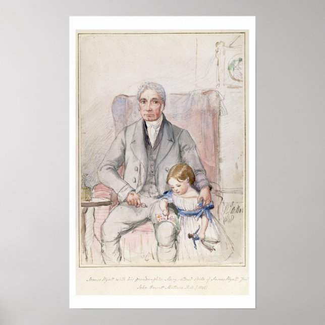 James Wyatt med sin mordotter Mary, äldsta Chi Poster (Framsidan)
