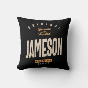 Jameson Personlig Namn - Funny Jameson Kudde