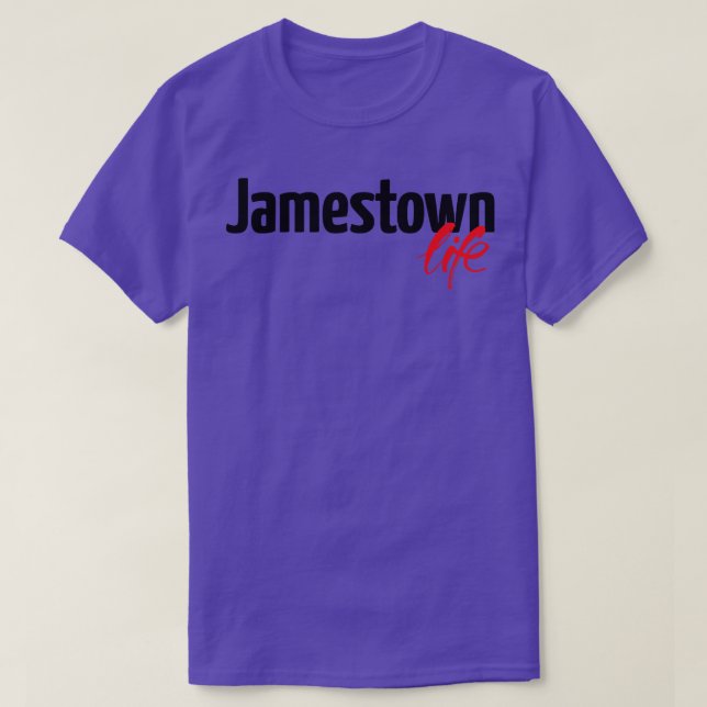 Jamestown Life T Shirt (Design framsida)