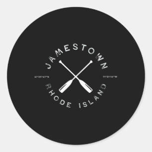 Jamestown Rhode island Ri Runt Klistermärke