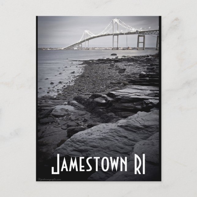 Jamestown RI Vykort (Framsida)