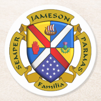 JamFam Coster Underlägg Papper Rund