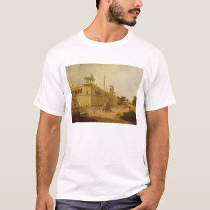 Jami Masjid, Delhi, 1811 (olja på kanfas) Tee