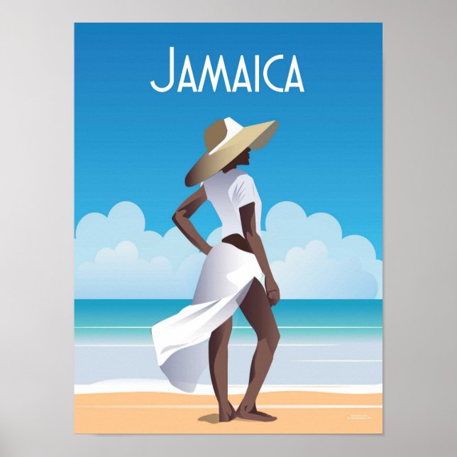 Jamiaca Travel-affisch Poster (Framsidan)