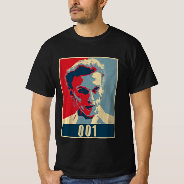 Jamie Campbell Bower vintage T Shirt (Framsida)