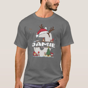 Jamie Christmasw Jamie Namn för roligt Julafton T Shirt
