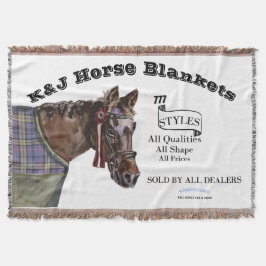 Jamie k&j Blanket lägg till målning Filt