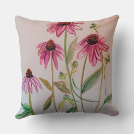 Jamie och konblommor kudde