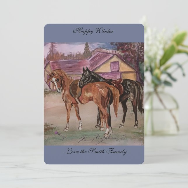 jamie & poppy stable (Stående Fram)