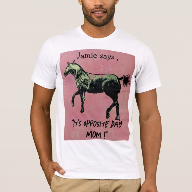 Jamie säger motdagen t shirt (Framsida)