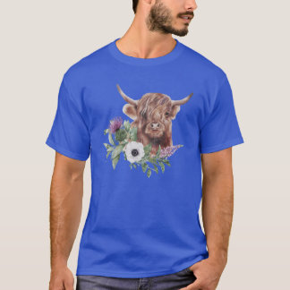 Jamie the highland cow t shirt
