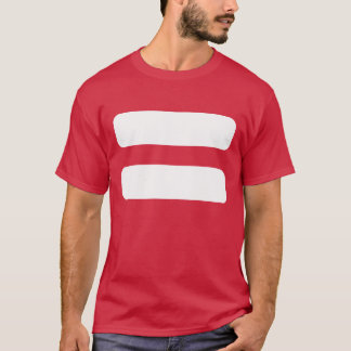 Jämliketeckensymbol Tee