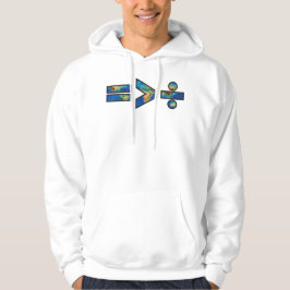 Jämlikhet är större än splittring hoodie