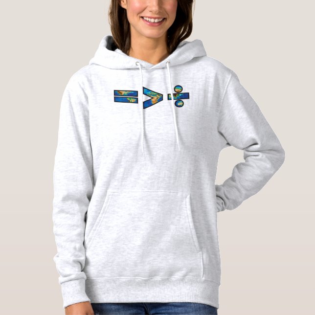 Jämlikhet är större än splittring t shirt (Framsida)