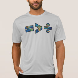 Jämlikhet är större än splittring t shirt