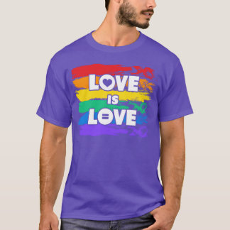 Jämlikhet Kärlek Är Kärlek vänner T Shirt