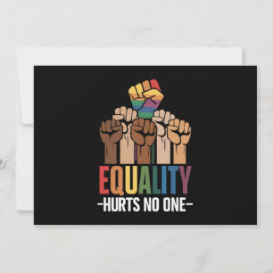 Jämlikhet Skadar Ingen HBTQ Pride Mänskliga Rättig Inbjudningar