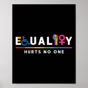 Jämlikhet Skadar Mänskliga Rättigheter Lgbt Gay Lg Poster