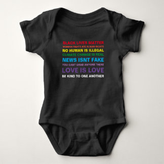 jämlikhet Svarta liv är viktigt för pride baby skj T Shirt