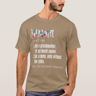 Jamma Definition Mors Dag Födelsedagspresent Mormo T Shirt
