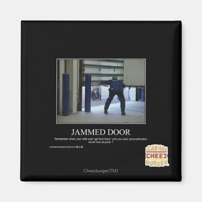 Jammed Door Magnet (Framsidan)