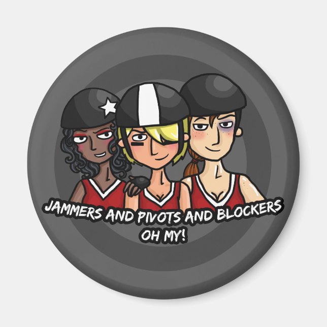 Jammers pivoers-blockerare åh min magnet (Framsidan)