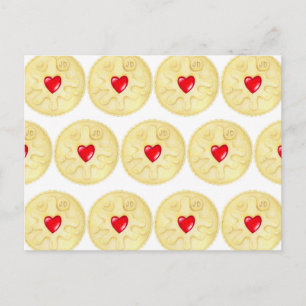 Jammie Dodger Biscuit-vykort Vykort