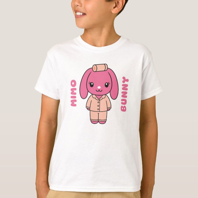 Jammie Mimo Bunny Boys T-Shirt (Framsida)