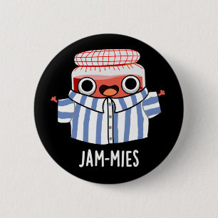 Jammies Funny Pajama Sylt Pun Mörk BG Knapp