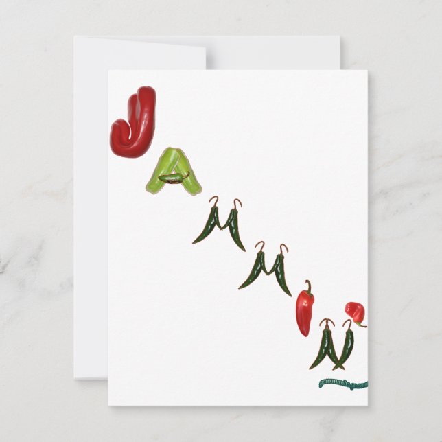 Jammin' Chili Peppers (Framsida)