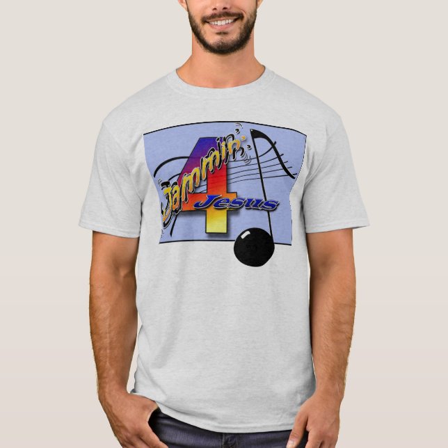 Jammin för Jesus Tee Shirt (Framsida)