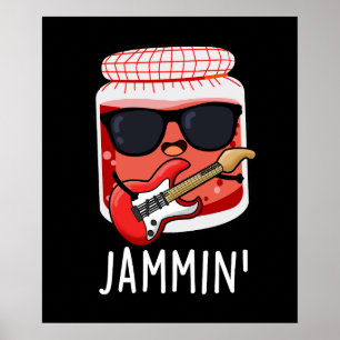 Jammin Funny Rocker Sylt Pun Poster