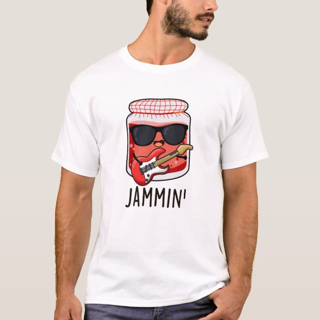 Jammin Funny Rocker Sylt Pun T Shirt (Framsida)