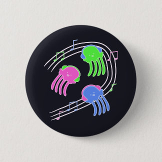 Jammin-jellyfish Button Knapp