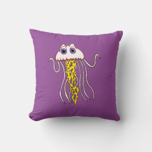 Jammin Jellyfish Square Pillow Kudde