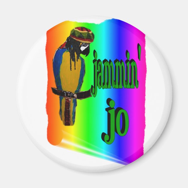 Jammin' Jo Magnet (Framsidan)