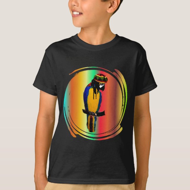 JAMMIN PAPEGOJA T-SHIRT (Framsida)