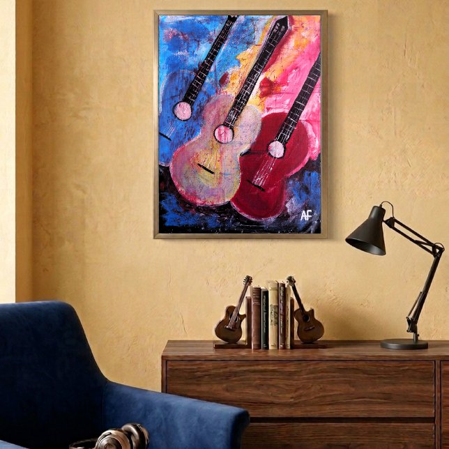 Jamming be Goode Painting by Alfred Fox Canvastryck (Skapare uppladdad)