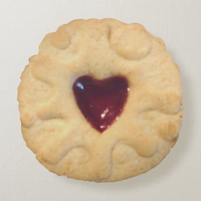 Jammy Dodger Rund Kudde (Framsidan)