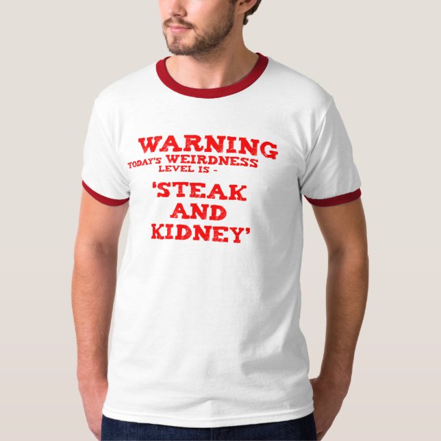 Jämn dagens Weirdness T-shirt (Framsida)