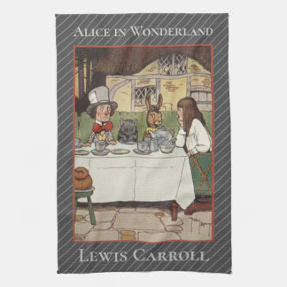JÄMN I WONDERLAND, LEWIS CARROLL CLASSIC NOVEL  KÖKSHANDDUK