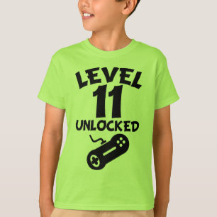 Jämna 11 som lås upp den 11th födelsedagen T-Sh Tee Shirt