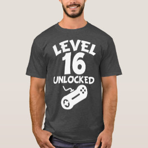 Jämna 16 som lås upp den 16th födelsedagen för tee shirt