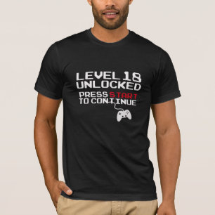 JÄMNA den 18 låsta upp 18th födelsedagT-tröja  T Shirt