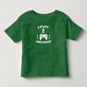 Jämna den 2 låsta upp Gamerskjortan 2 år gammal T Shirt